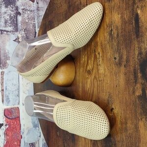Yosi Samra Perforated Leather Loafers